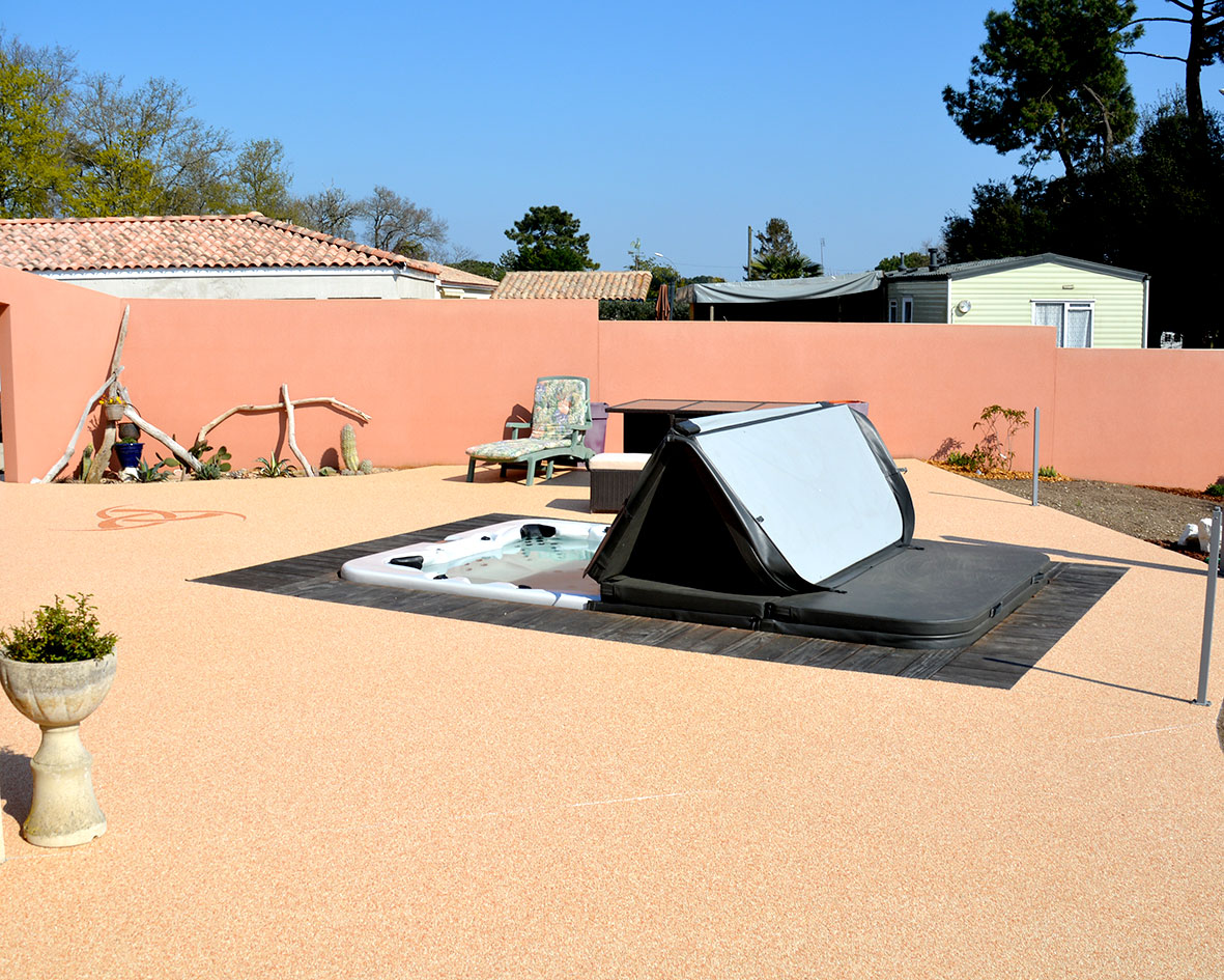 Agir Bâtiment aménagements extérieurs de maisons individuelles La Palmyre Les Mathes Royan Presqu'île d'Arvert Charente maritime